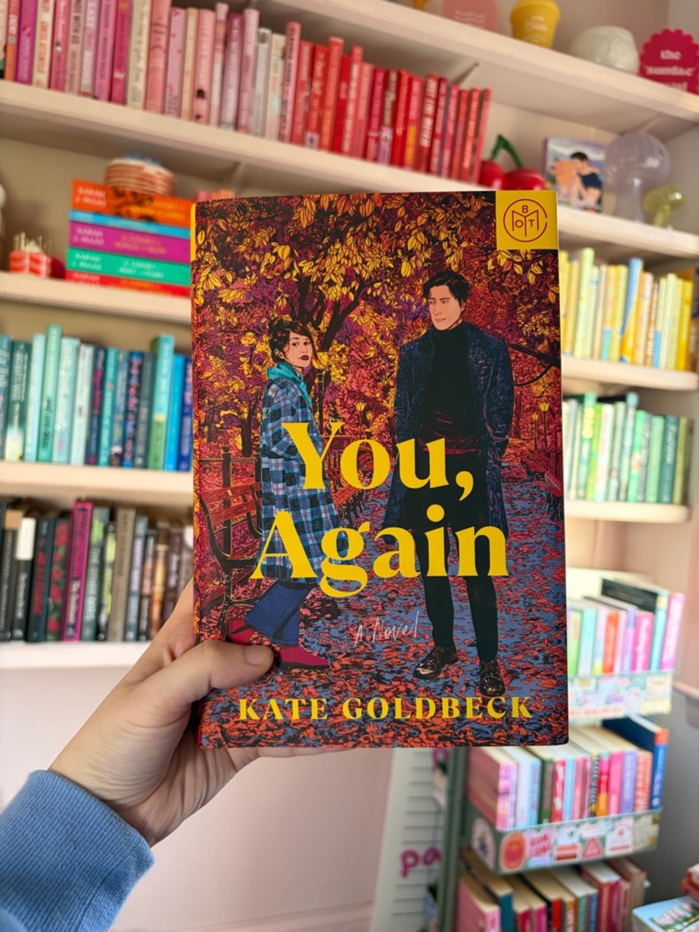 You, Again by Kate Goldbeck - Bright Autumn Cover